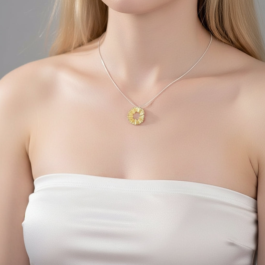 Handmade Creative Pencil Shaving Pendant-Black Diamonds New York