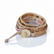 Handmade Multicolor Boho Gemstone-Black Diamonds New York