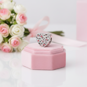 Heart & Flowers Lucky Charms-Black Diamonds New York