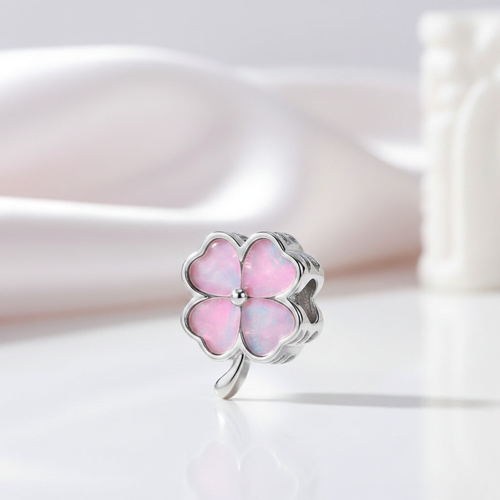 Heart-Shaped Charms with Colorful Diamond Option-Black Diamonds New York