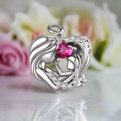 Heart-Shaped Love Affinity Charms-Black Diamonds New York