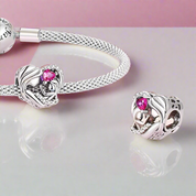 Heart-Shaped Love Affinity Charms-Black Diamonds New York