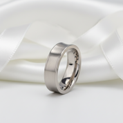 His and Her Wedding Band with Diamond Option-Black Diamonds New York