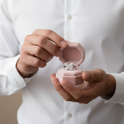 Butterfly Design Diamond Option Promise Ring-Black Diamonds New York