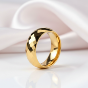 Korean Option Hip-Hop Golden Tungsten Carbide-Black Diamonds New York