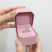 Lab Alexandrite Engagement Ring-Black Diamonds New York