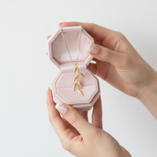 Long Branch and Leaves Necklace-Black Diamonds New York