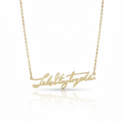Loved Ones Handwriting Custom Necklace
