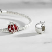Luminous Insect Charm with Diamond Option-Black Diamonds New York