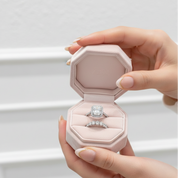 Luxurious Princess Cut Simulated Diamond Option Wedding Set-Black Diamonds New York