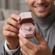 Luxurious Split Shank Halo Cushion Cut Engagement Ring-Black Diamonds New York