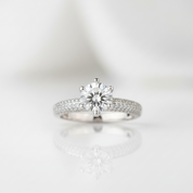 Luxury 1-3ct Diamond Option Wedding Ring-Black Diamonds New York