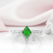 Marksman's Ring Set (Women)- 14k Yellow Gold Video Game Inspired Rings-Black Diamonds New York