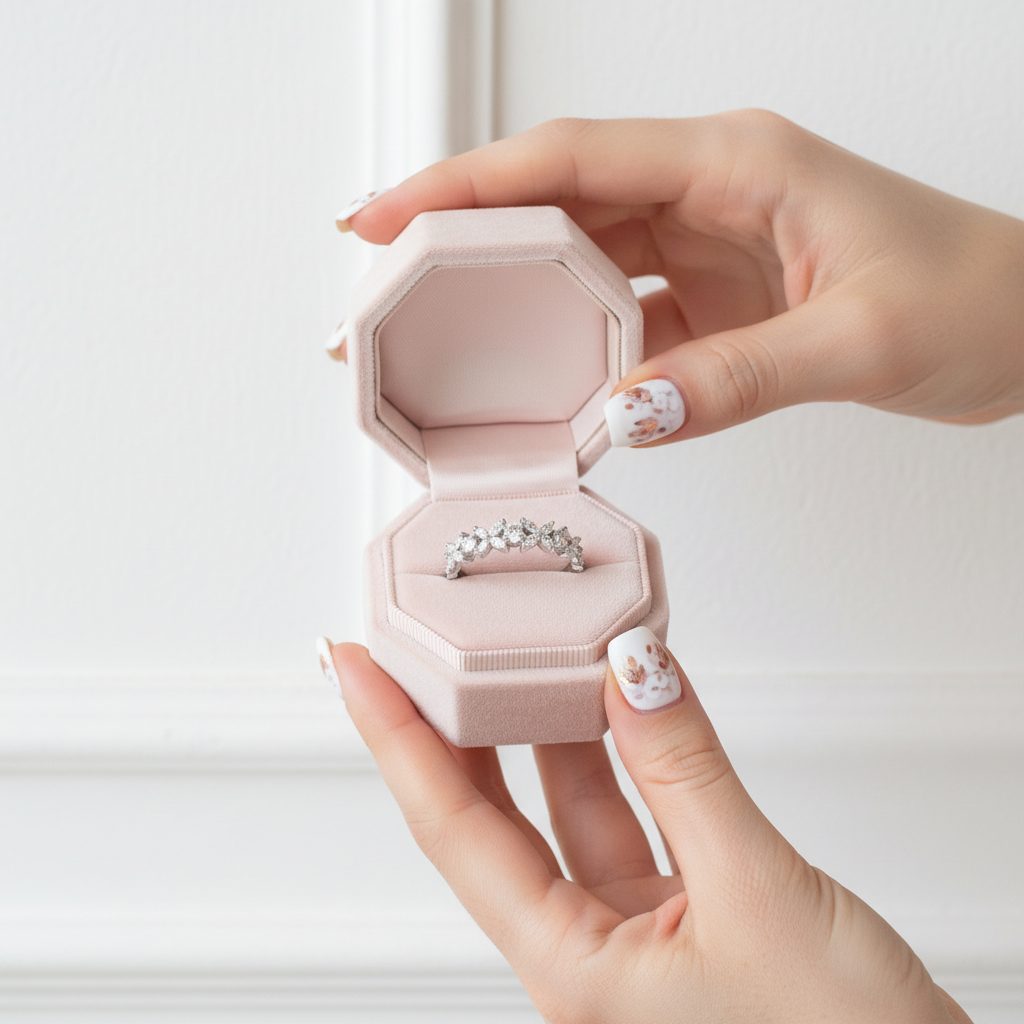 Marquise Cut Diamond Option Butterfly Wedding Band-Black Diamonds New York