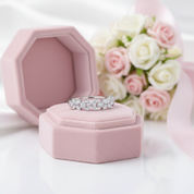 Marquise Cut Diamond Option Butterfly Wedding Band-Black Diamonds New York