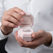 Marquise Cut Diamond Option Butterfly Wedding Band-Black Diamonds New York