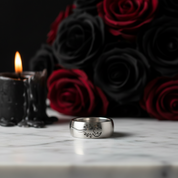 Men's Scorpion Ring Band-Black Diamonds New York