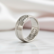 Men's Scorpion Ring Band-Black Diamonds New York