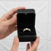 Men's Tungsten Carbide Wedding Band with Dragon Inlay-Black Diamonds New York