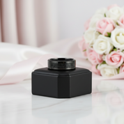 Men's Tungsten Carbide Wedding Band with Sandstone Inlay