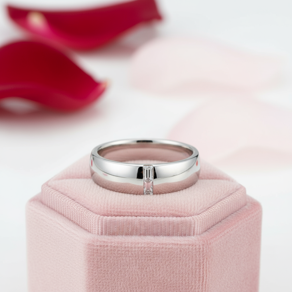 Men's Wedding Band Ring-Black Diamonds New York