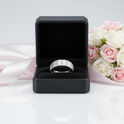 Men's Wedding Band Ring-Black Diamonds New York