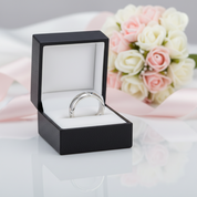 Men's Wedding Band Ring-Black Diamonds New York