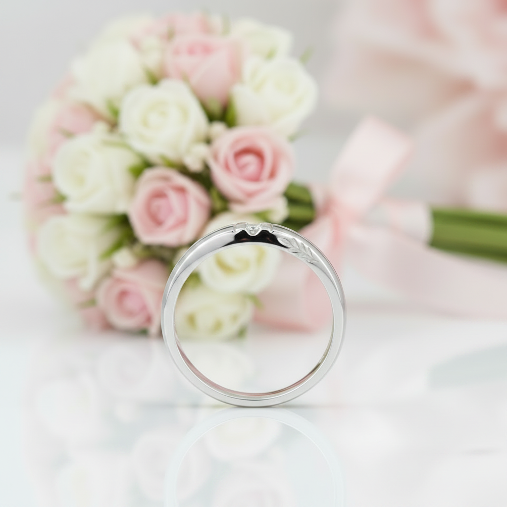 Men's Wedding Band Ring-Black Diamonds New York