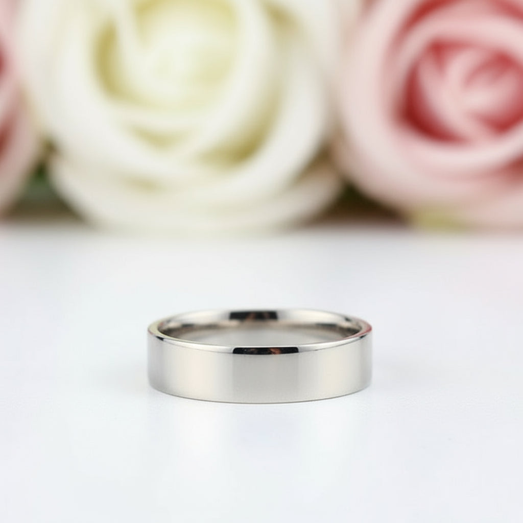 Classic Men's Wedding Ring Band-Black Diamonds New York