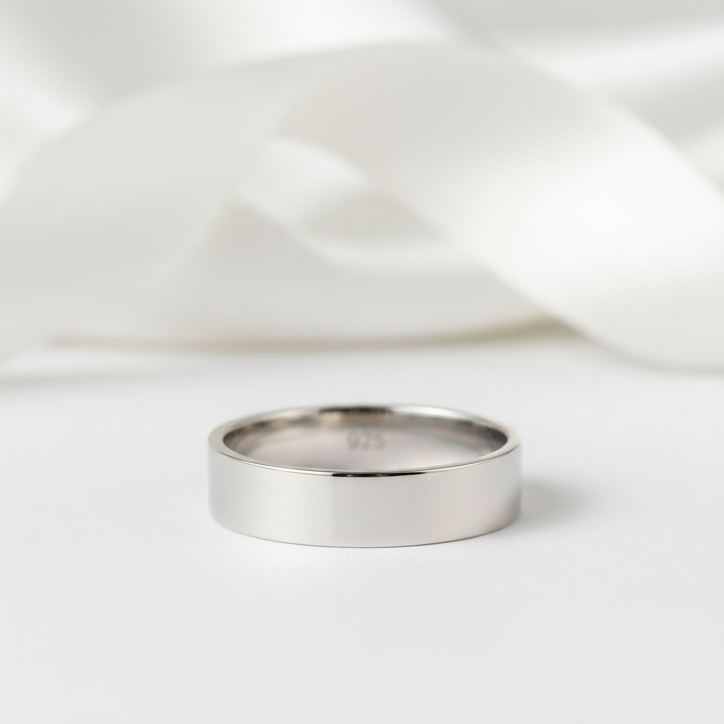 Classic Men's Wedding Ring Band-Black Diamonds New York