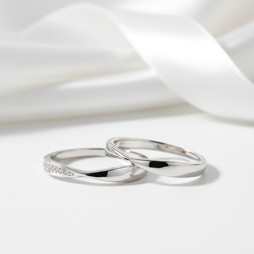 Diamond Option Couple Wedding Band-Black Diamonds New York