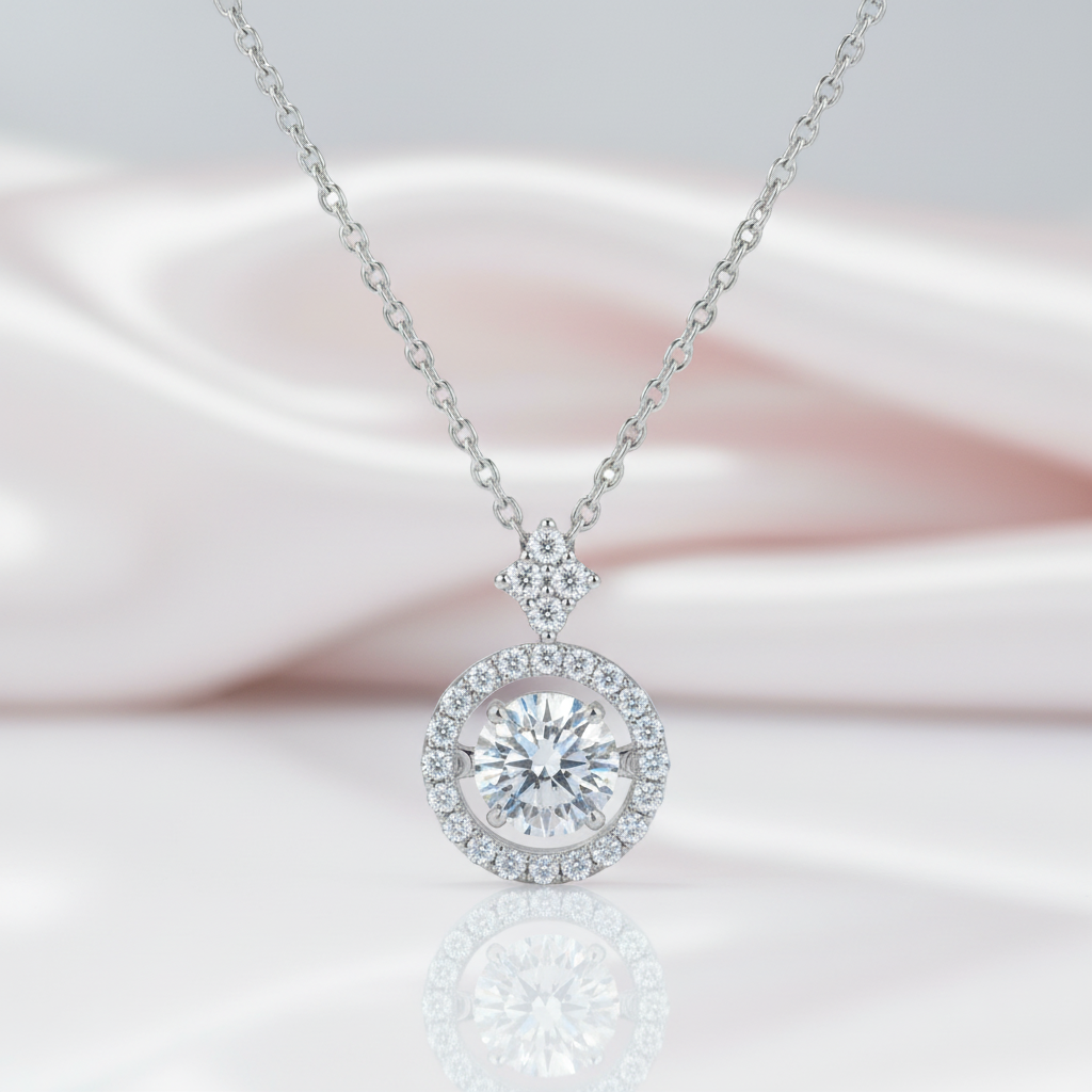 Diamond Option Necklace with Twinkle Setting-Black Diamonds New York