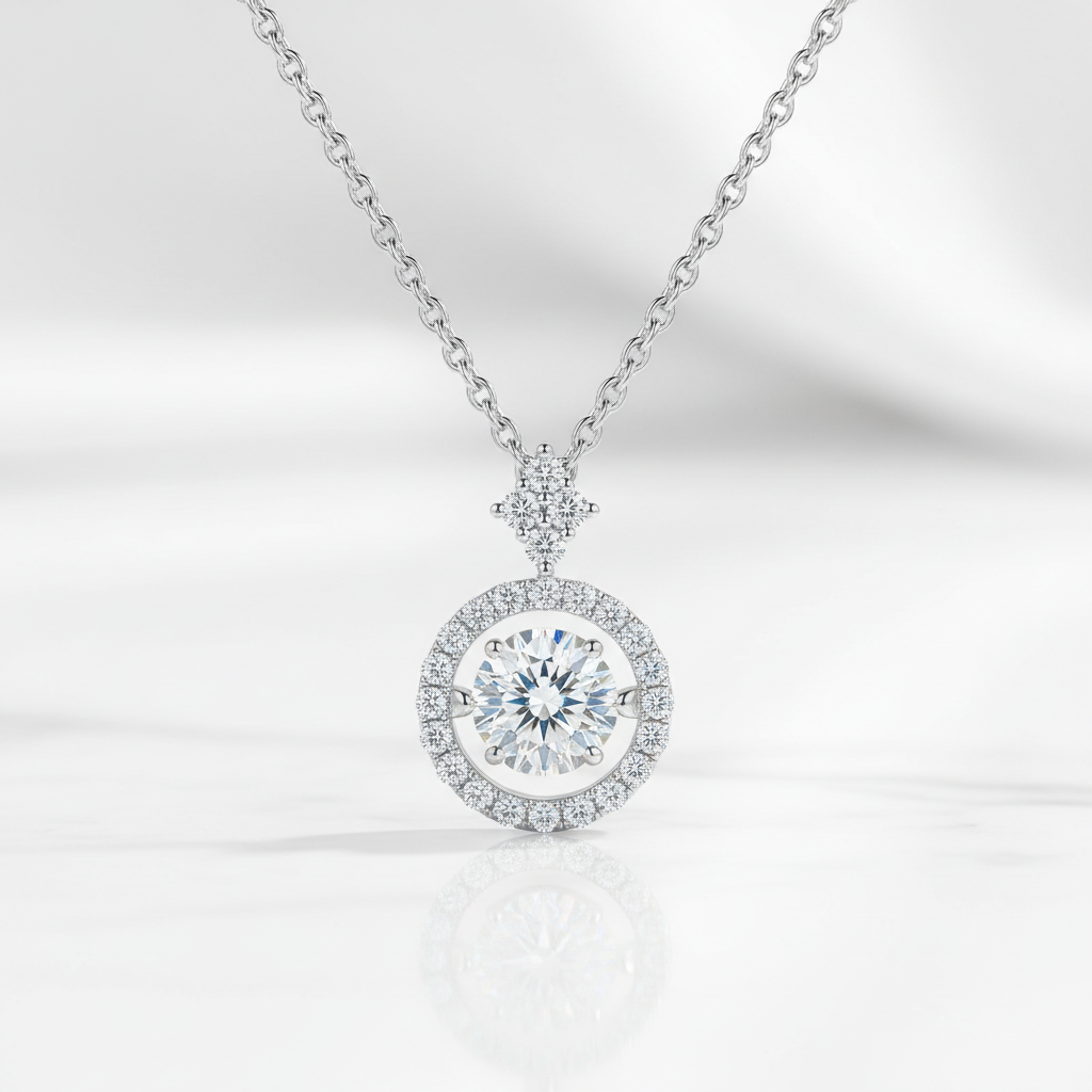 Diamond Option Necklace with Twinkle Setting-Black Diamonds New York