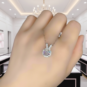 Diamond Rabbit Shape Necklace-Black Diamonds New York