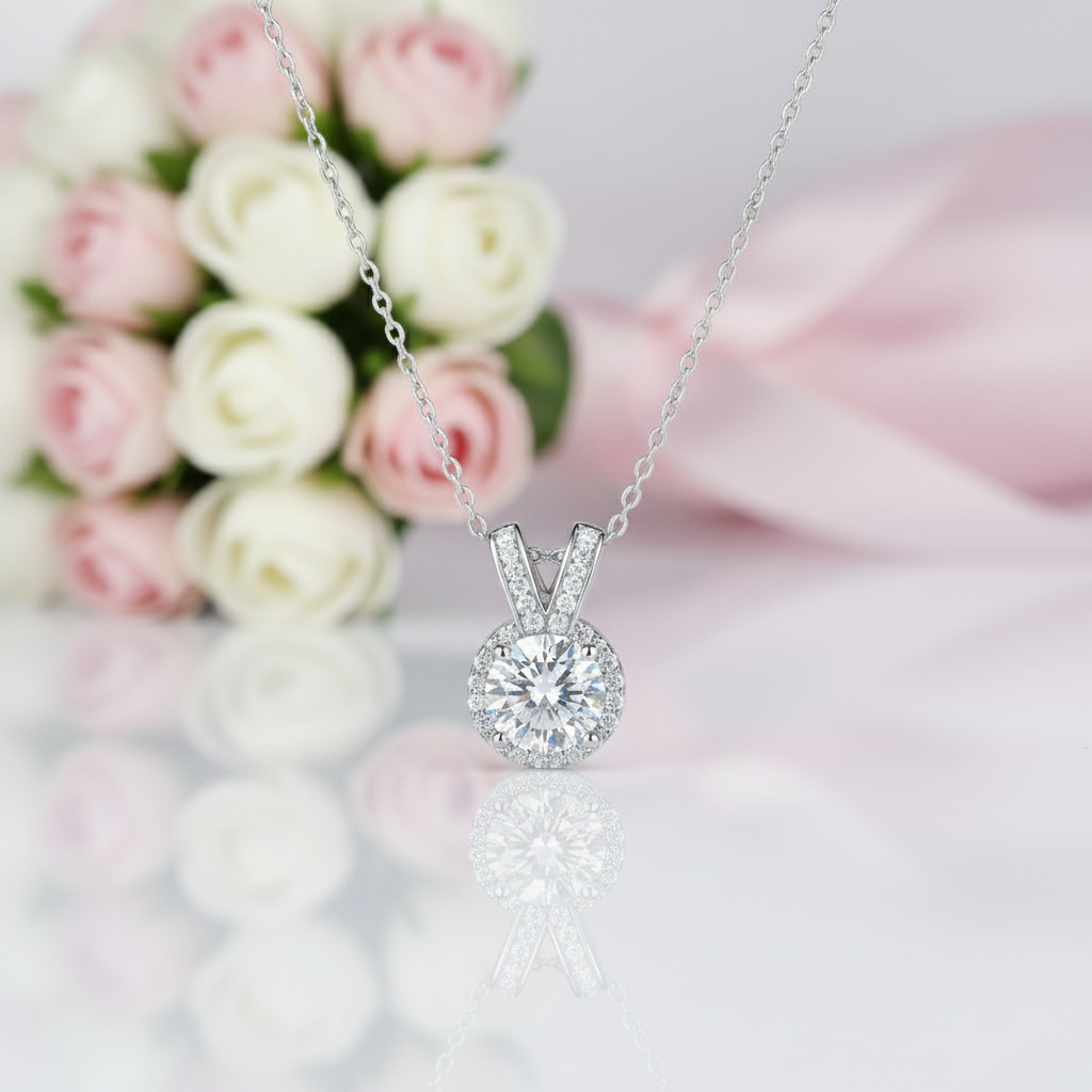 Diamond Rabbit Shape Necklace-Black Diamonds New York