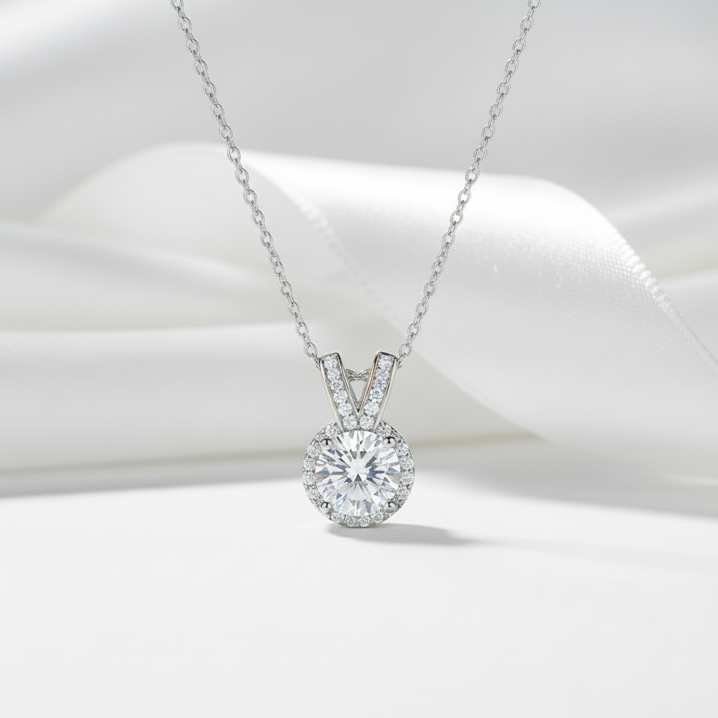 Diamond Rabbit Shape Necklace-Black Diamonds New York