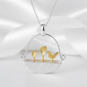 My Little Garden Pendant-Black Diamonds New York