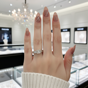 Natural Diamond 14k White Gold Wedding Band-Black Diamonds New York