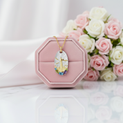 Natural Gemstone Mountain Necklace-Black Diamonds New York