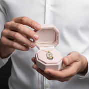 Natural Gemstone Mountain Necklace-Black Diamonds New York