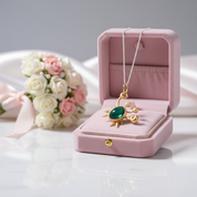 Moonstone Mr. Crab Necklace-Black Diamonds New York