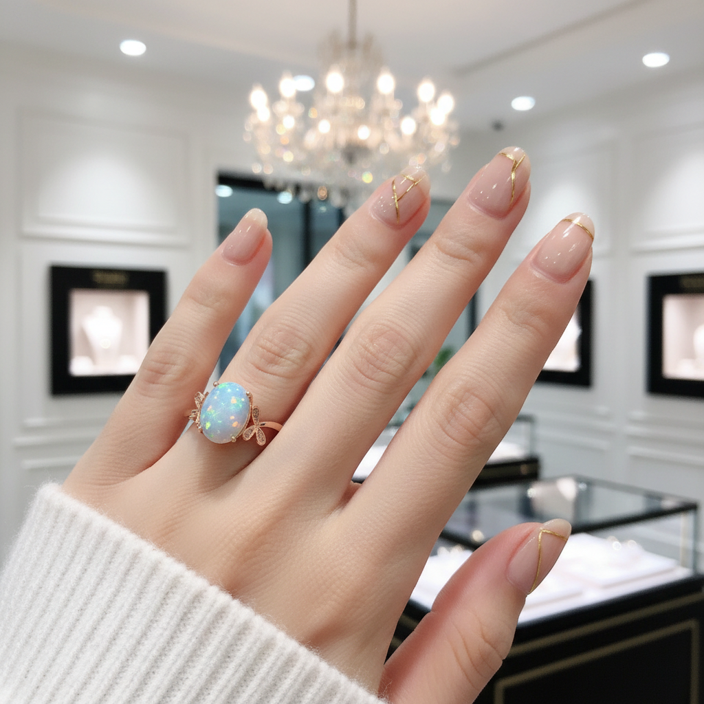 Opal Gemstone Precious Stone-Black Diamonds New York