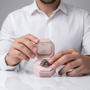 Smoky Quartz Cocktail Ring-Black Diamonds New York