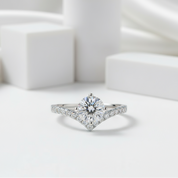 1.0Ct VVS1 Diamond Wedding Ring-Black Diamonds New York