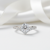 1.0Ct VVS1 Diamond Option Wedding Ring-Black Diamonds New York