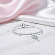 Openable Heart-shaped Forever Love Charms & Pendant-Black Diamonds New York