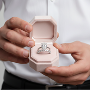 Oval Cut Simulated Diamond Option Solitaire Wedding Set-Black Diamonds New York