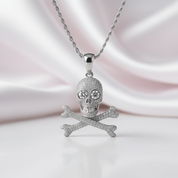 Hip Hop Diamond Skull Pendant-Black Diamonds New York