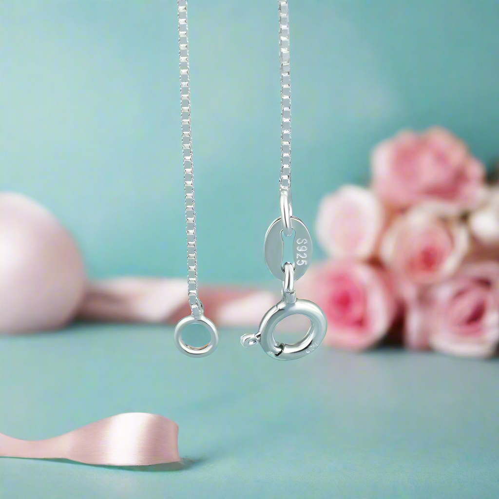 Personalized Footprint Necklace with Birthstone-Black Diamonds New York