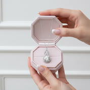 Pouring Shiny Diamond Necklace-Black Diamonds New York